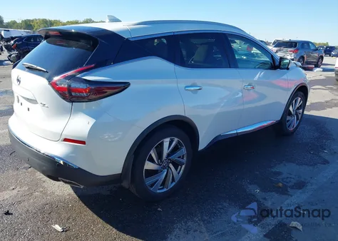 2020 Nissan Murano Sl Fwd из США, поврежденный, VIN 5N1AZ2CJ9LN132350